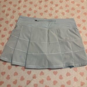 Lululemon pace rival skirt blue size 6